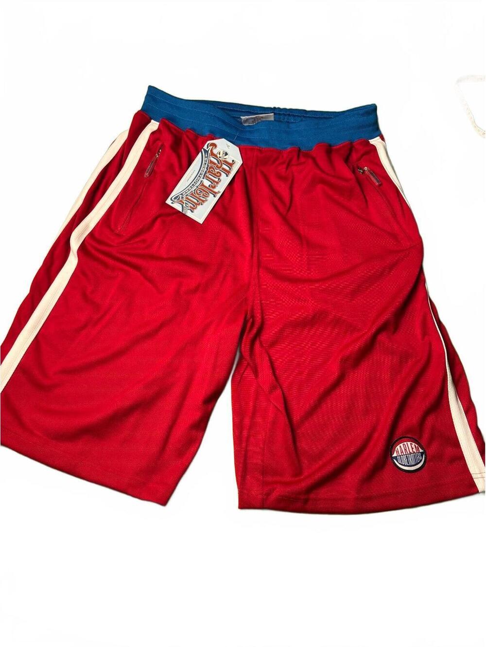 Vintage Y2K Platinum FUBU Harlem Globetrotters Shorts2XL NWT